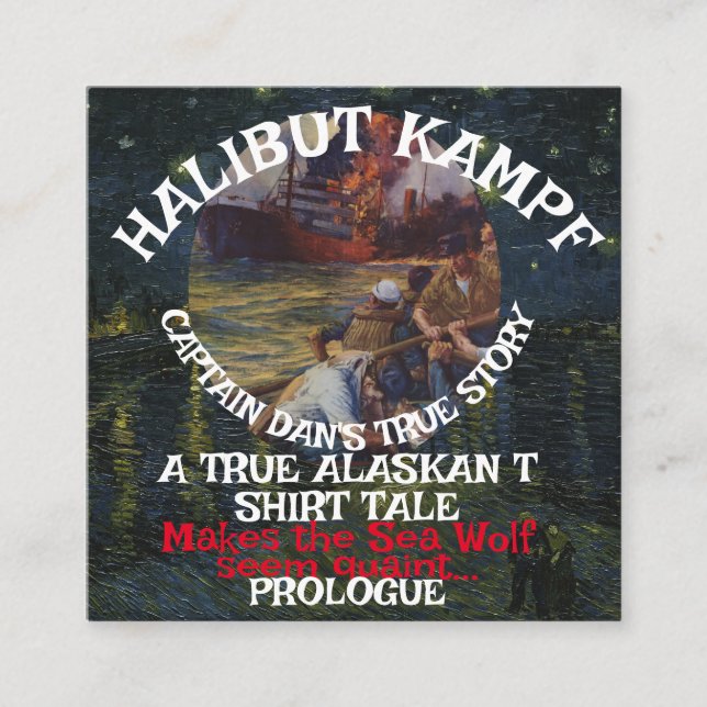 Halibut Kampf Captain Dan's Prologue  Enclosure Card (Front)