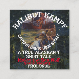 Halibut Kampf Captain Dan's Prologue  Enclosure Card