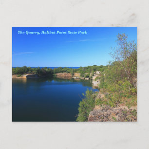 Halibut Point State Park Quarry Rockport Cape Ann Postcard