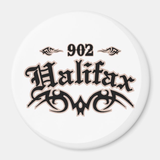 Halifax 902 magnet (Front)