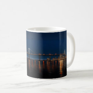 Halifax Bridge At Night Coffee Mug