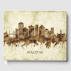 Halifax Canada Cityscape Guest Book