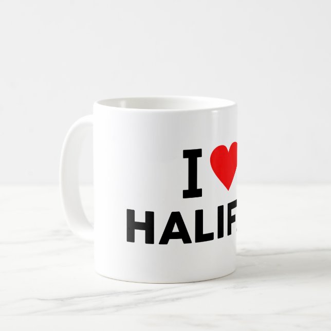 Halifax Canada Coffee Mug (Front Left)