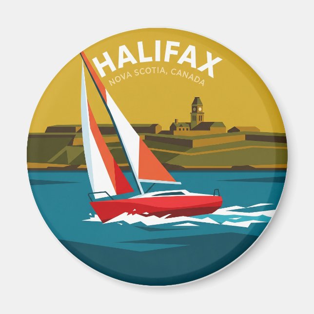 Halifax Canada Magnet (Front)