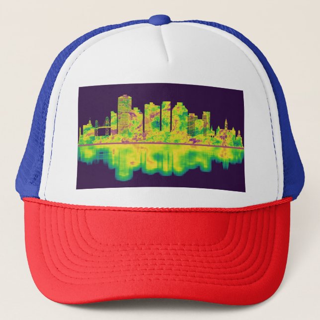 Halifax Canada Skyline Trucker Hat (Front)