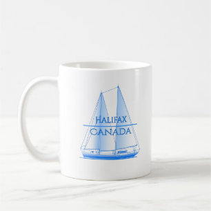 Halifax Coastal Nautical Sailing Sailor Coffee Mug