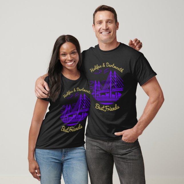 Halifax & Dartmouth Bestfriends Nova Scotia T-Shirt (Unisex)