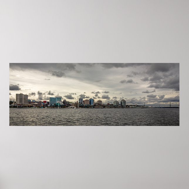 Halifax Harbour Skyline Poster (Front)