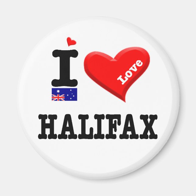 HALIFAX - I Love Magnet (Front)
