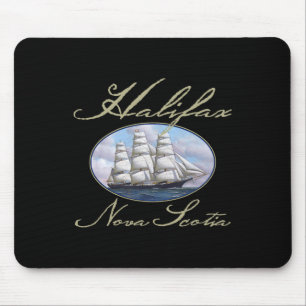 Halifax Nova Scotia Clipper Ship Mouse Mat