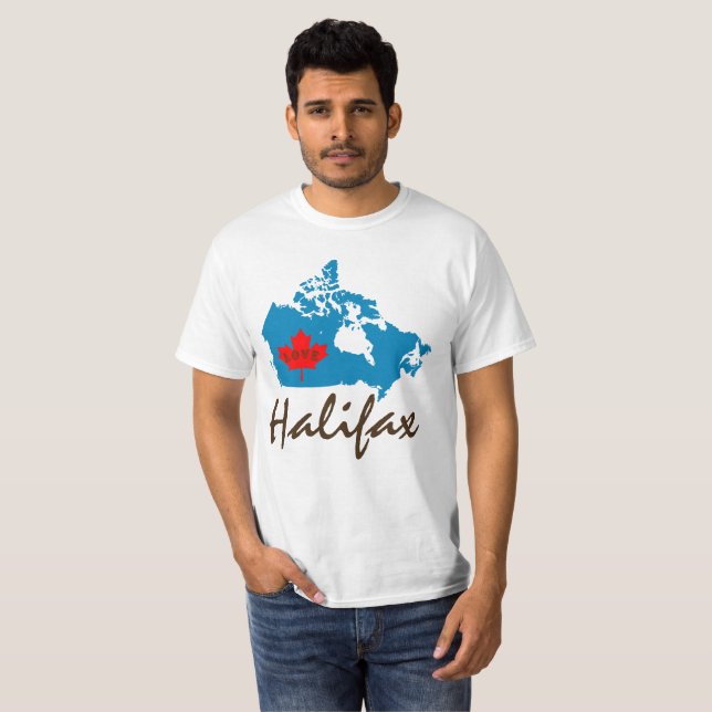 Halifax Nova Scotia Custom Canada province shirt (Front Full)