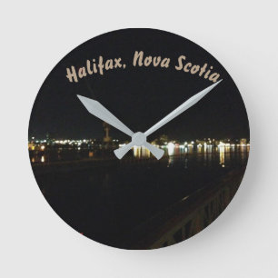 Halifax, Nova Scotia waterfront souvenir clock