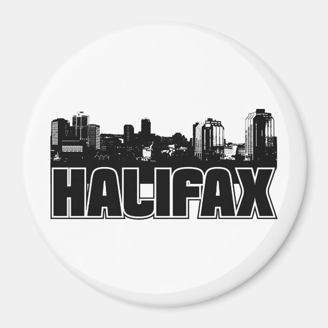 Halifax Skyline Magnet (Front)