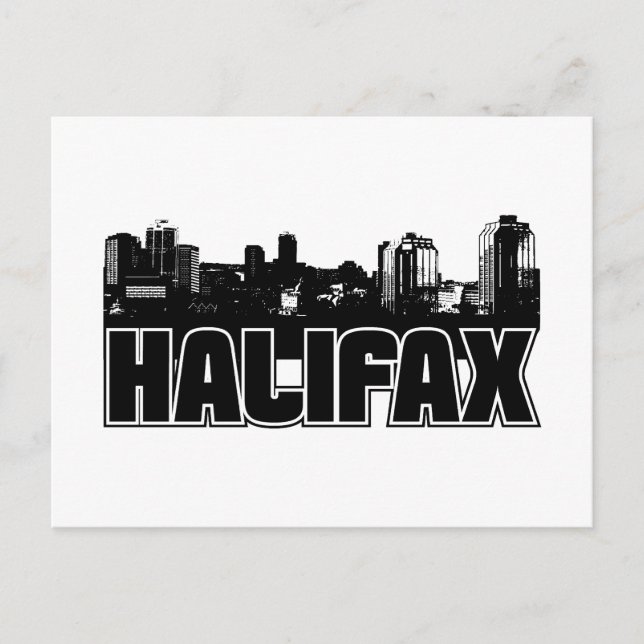 Halifax Skyline Postcard (Front)