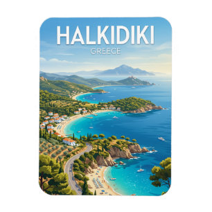Halkidiki Greece Magnet