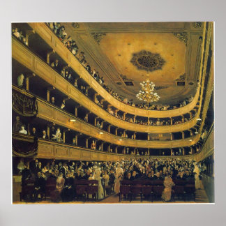 Hall by Gustav Klimt Poster