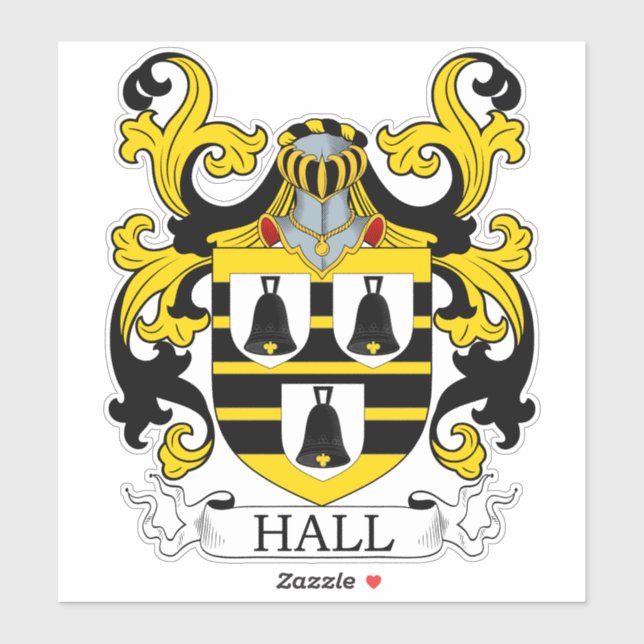 Hall Family Crest (Sheet)