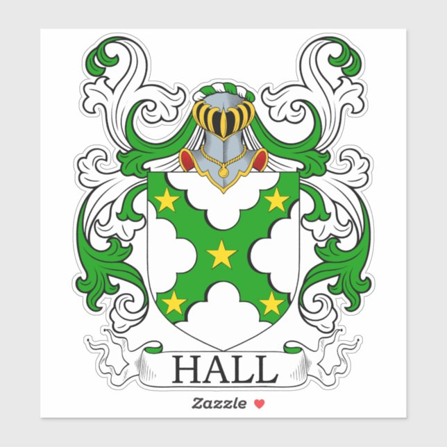 Hall Family Crest (Sheet)