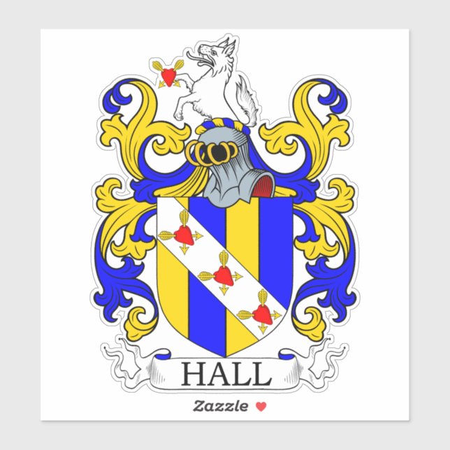 Hall Family Crest (Sheet)