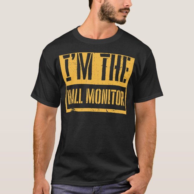 Hall Monitor Back To School Student 1 T-Shirt (Front)