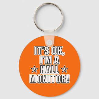 Hall Monitor Key Ring