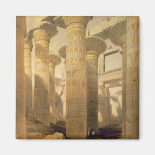 Hall of Columns, Karnak, from "Egypt and Nubia", V Magnet