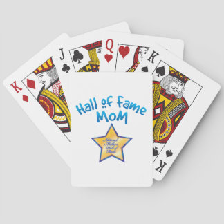 Hall of Fame Mum Playing Cards