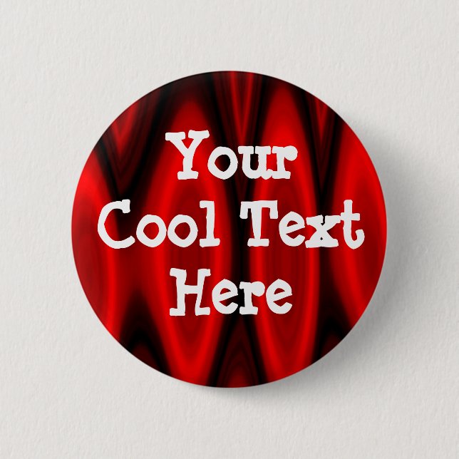 Hall of Flame Template 6 Cm Round Badge (Front)