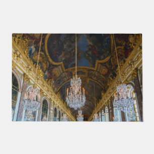 Hall of Mirrors in the Chateau de Versailles Doormat