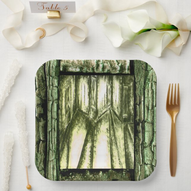 Hall of Souls Paper Plate (Wedding)