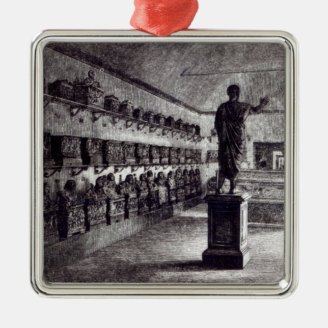 Hall of the Arringatore, Etruscan Museum Metal Tree Decoration (Front)