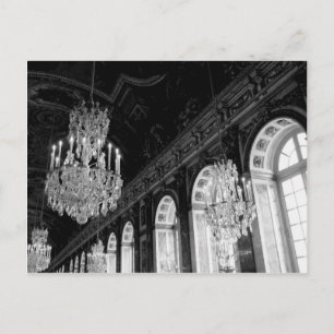 Hall with Chandeliers Postcard