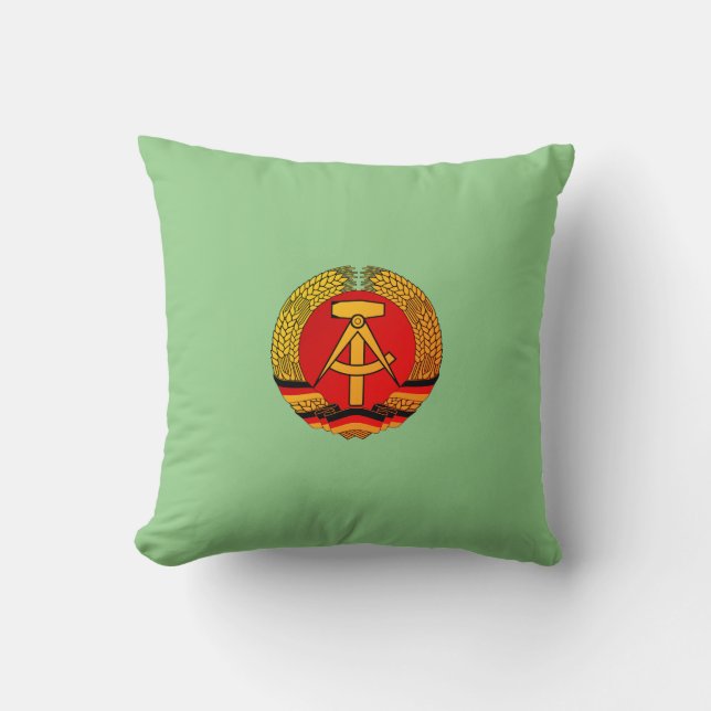 Halle, Deutsche Demokratische Republik - DDR Cushion (Front)