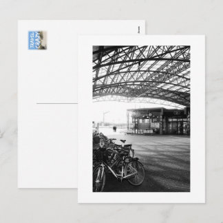 Halle Train Station, Belgium Holiday Postcard