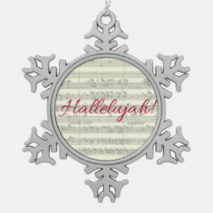 Hallelujah Christmas Ornament