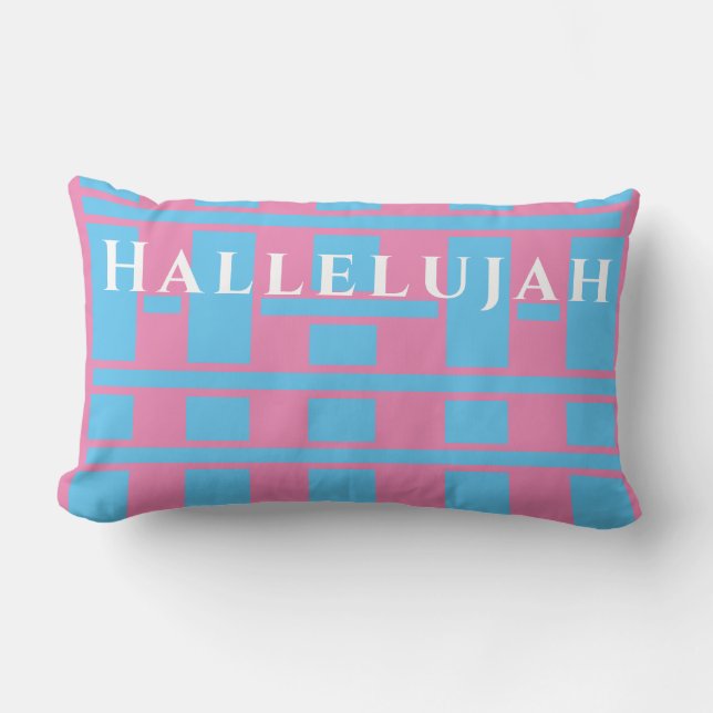 Hallelujah Lumbar Cushion (Front)