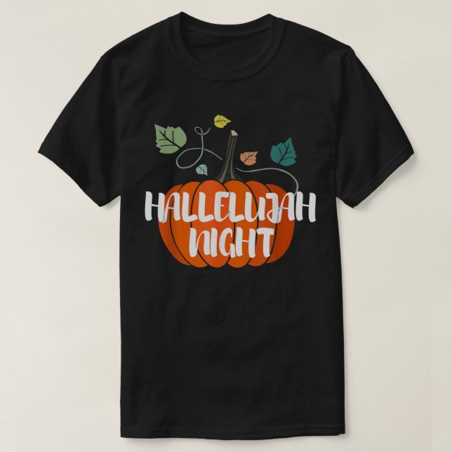 Hallelujah Night Trunk or Treat Men Kids Christian T-Shirt (Design Front)