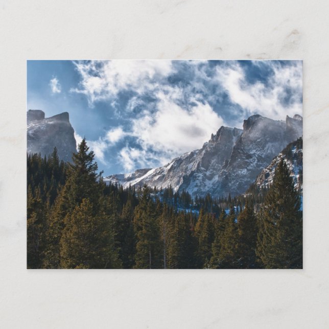 Hallet peak postcard (Front)