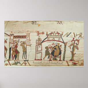 Halley's Comet and Harold Receiving Bad News Poster