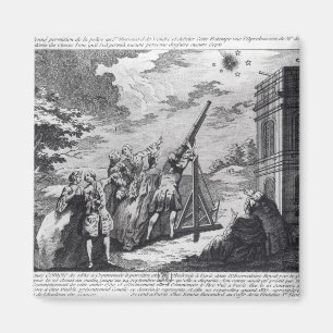 Halley's Comet Observed in 1759 by Cassini III Magnet