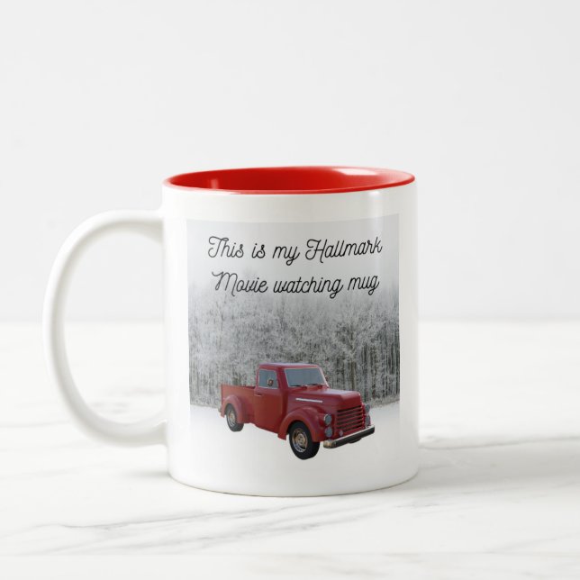 Hallmark Movie Watching Mug (Left)