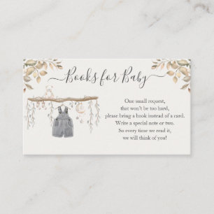 Hallo Baby Shower Boho Clothes Boy Books For Baby Enclosure Card