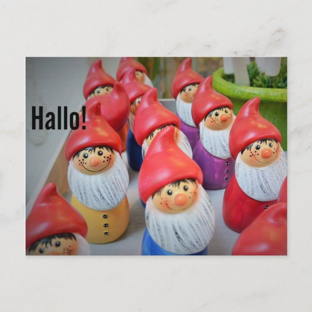 Hallo postcard (Front)