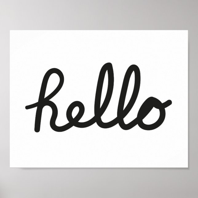 Hallo Poster (Front)