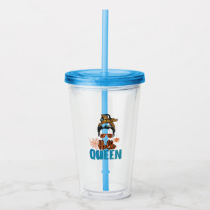 Hallo Queen Acrylic Tumbler