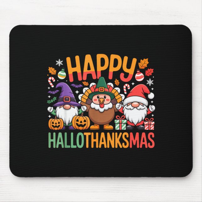 Hallothanksmas Dental Istant Funny Tooth Christmas Mouse Mat (Front)