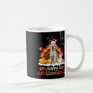 Hallothanksmas Halloween Thanksgiving Christmas Da Coffee Mug