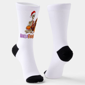 Hallothanksmas T-Shirt Baby Bodysuit Socks