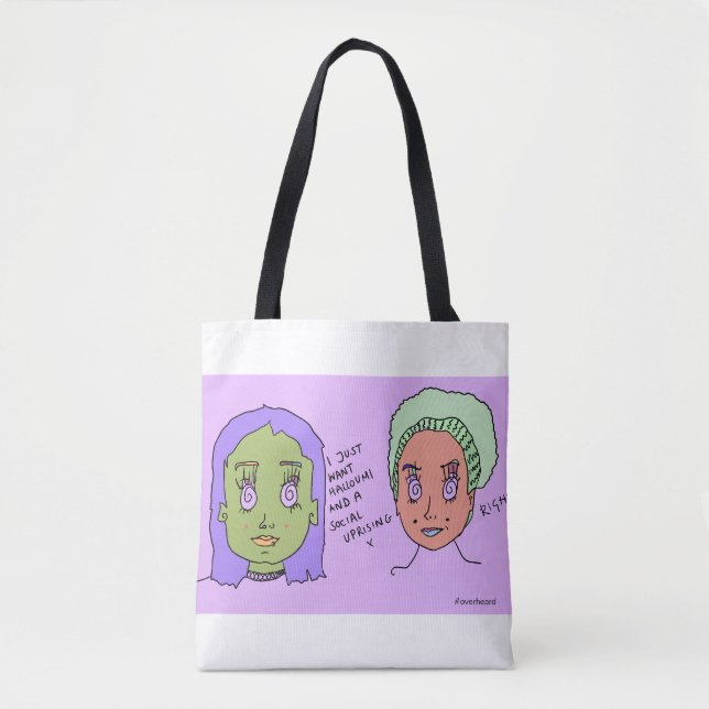 Halloumi | Tote Bag | #overheard (Front)