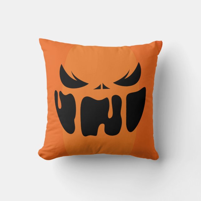 Hallow Pillows Pumpkin Design (Front)